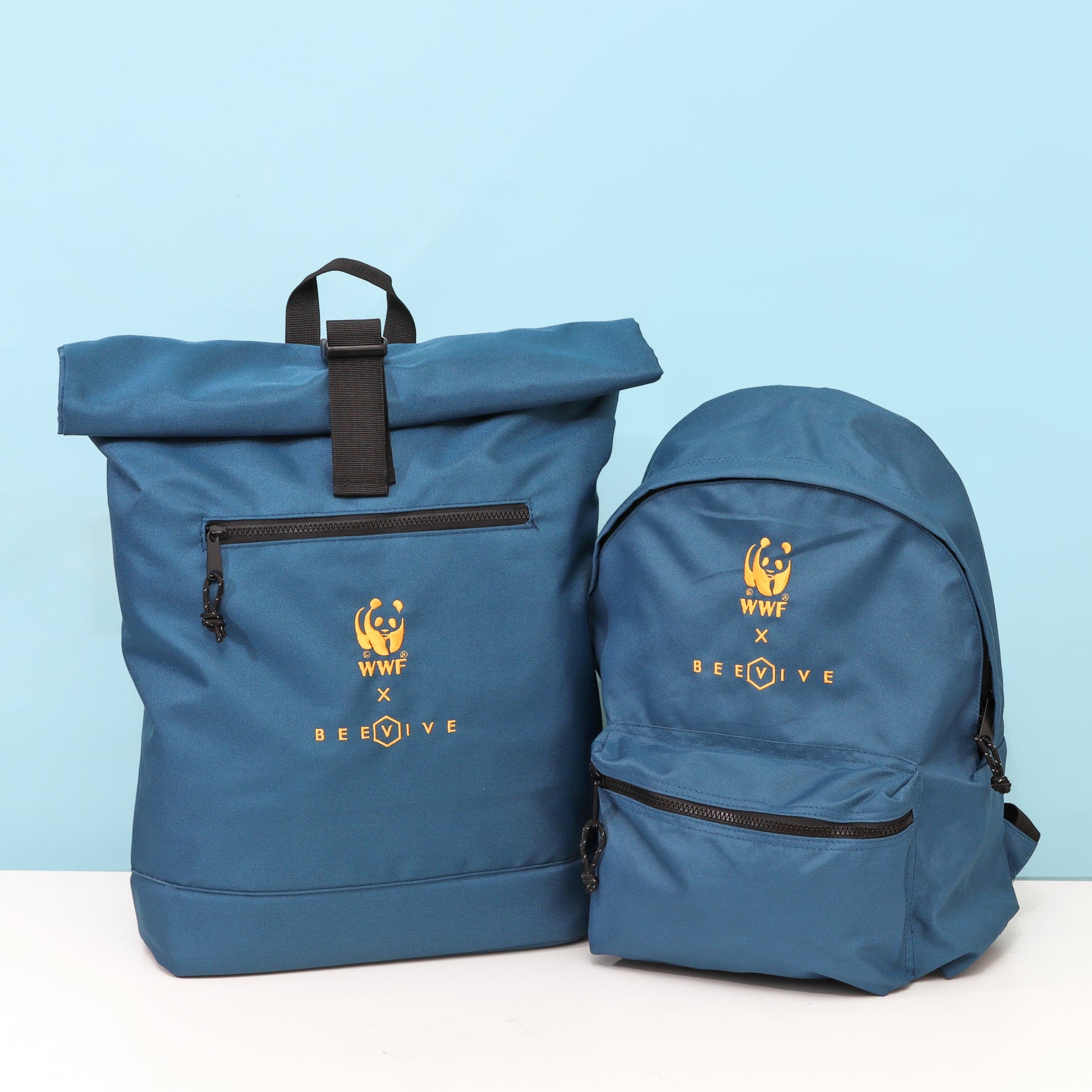 Adventure Recycled Backpack - Blue - Image 7