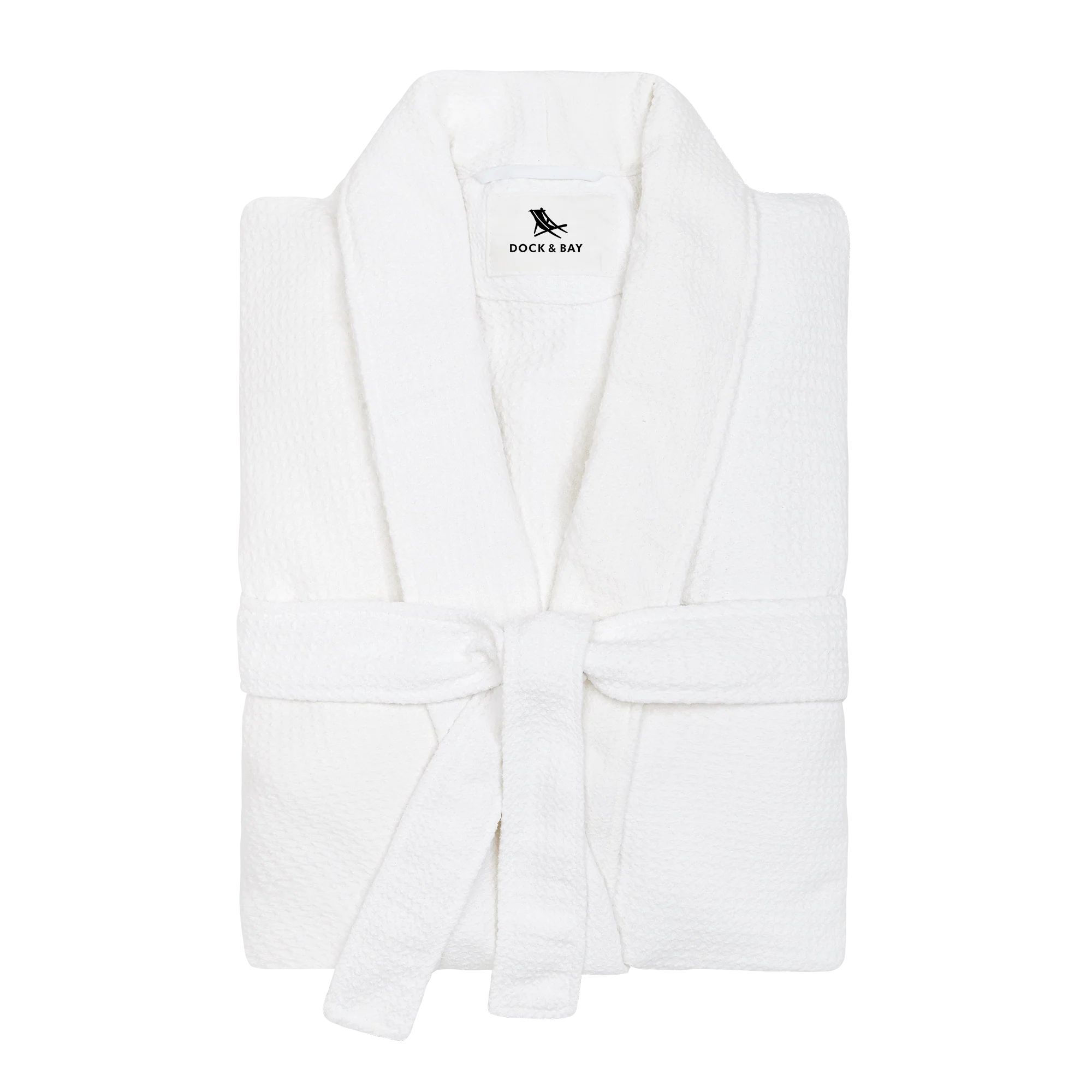 Dock & Bay Bath Robe - Crystal White - Image 12