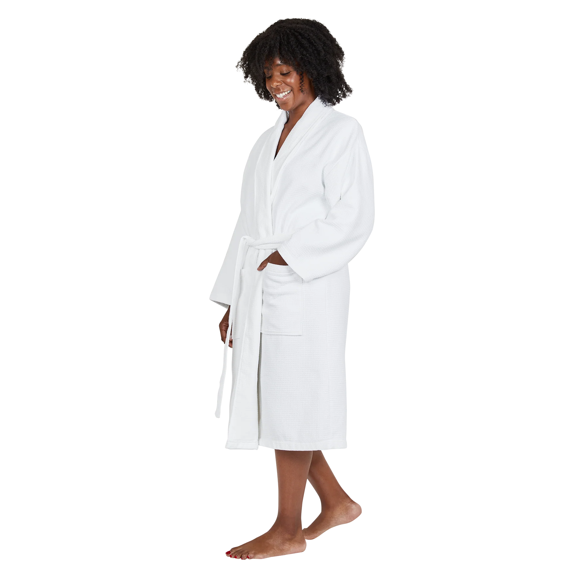 Dock & Bay Bath Robe - Crystal White - Image 7