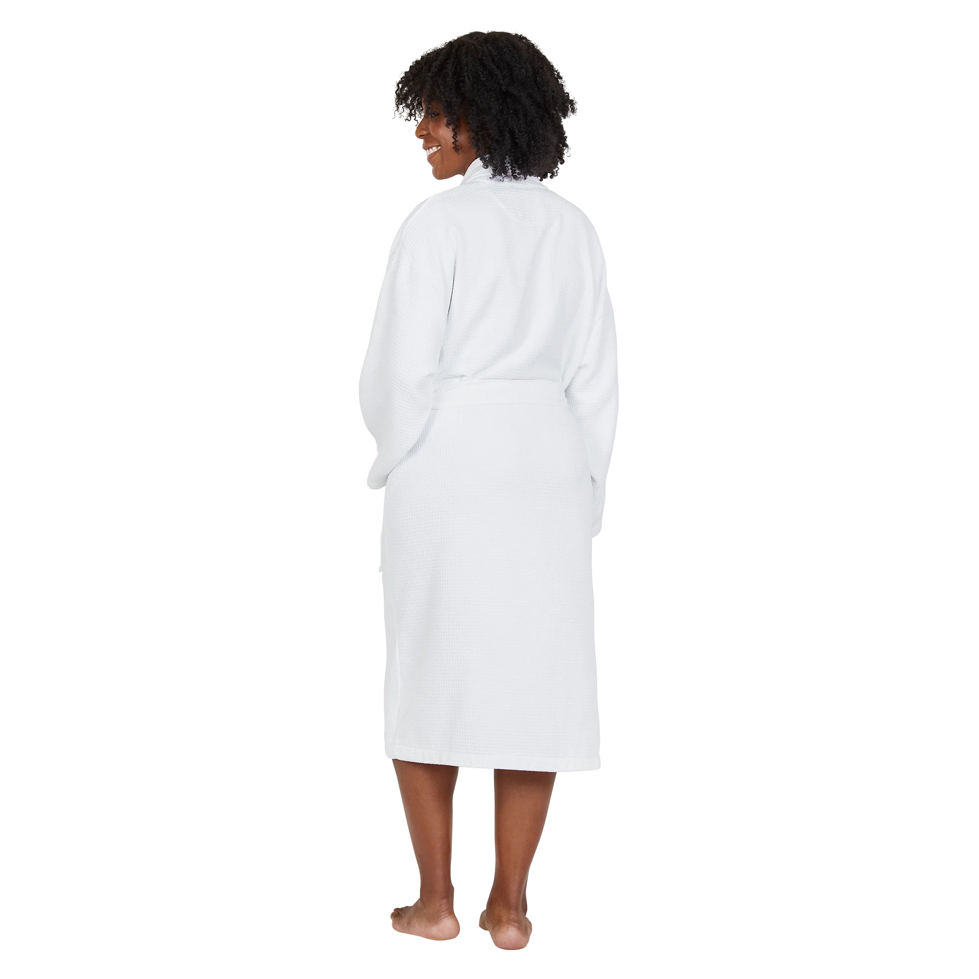 Dock & Bay Bath Robe - Crystal White - Image 8