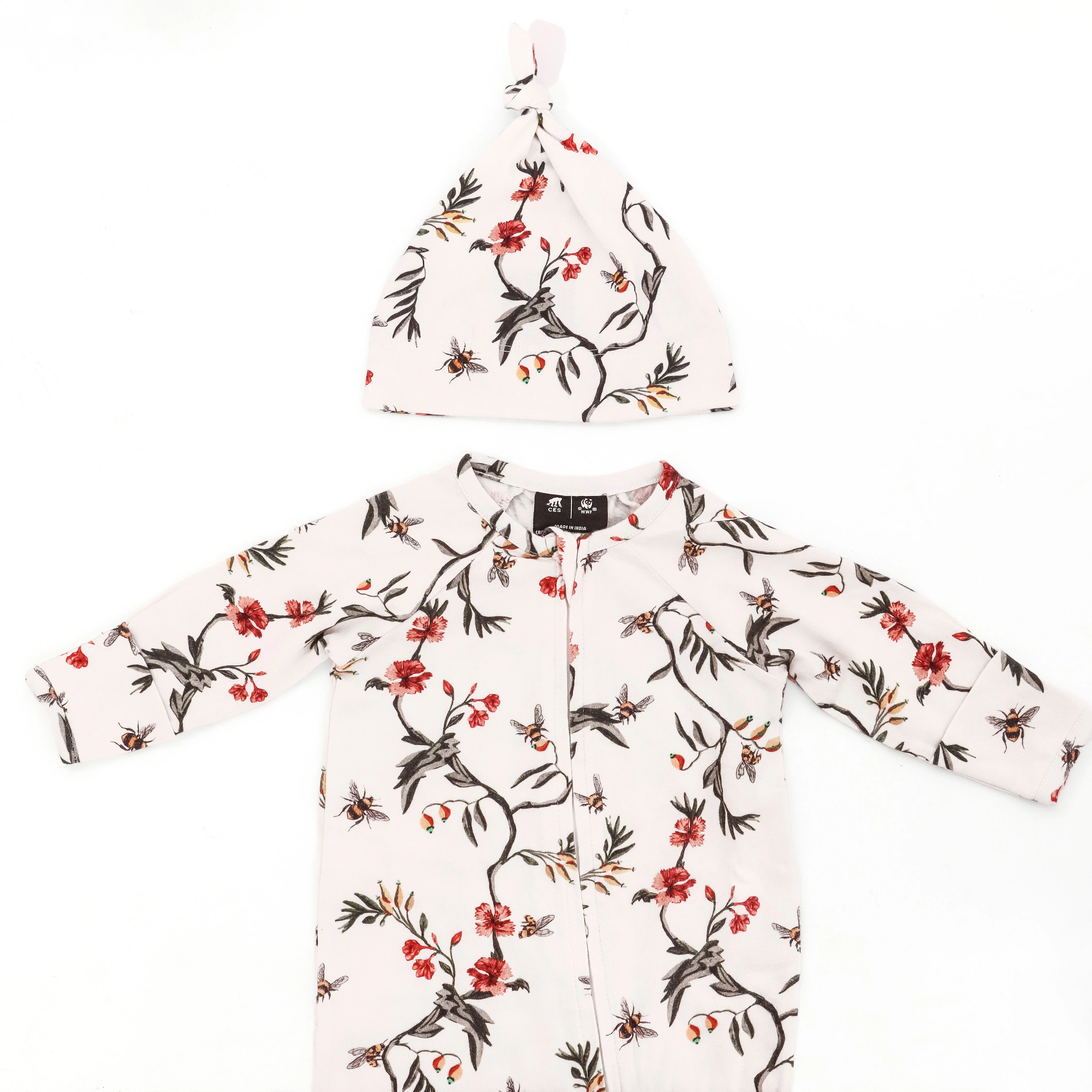 Critically Endangered Baby Romper - Bee - Image 2
