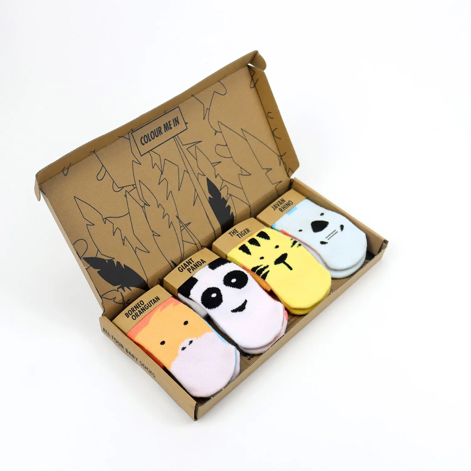 Critically Endangered Baby Socks - Habitats 4 pack - Image 7