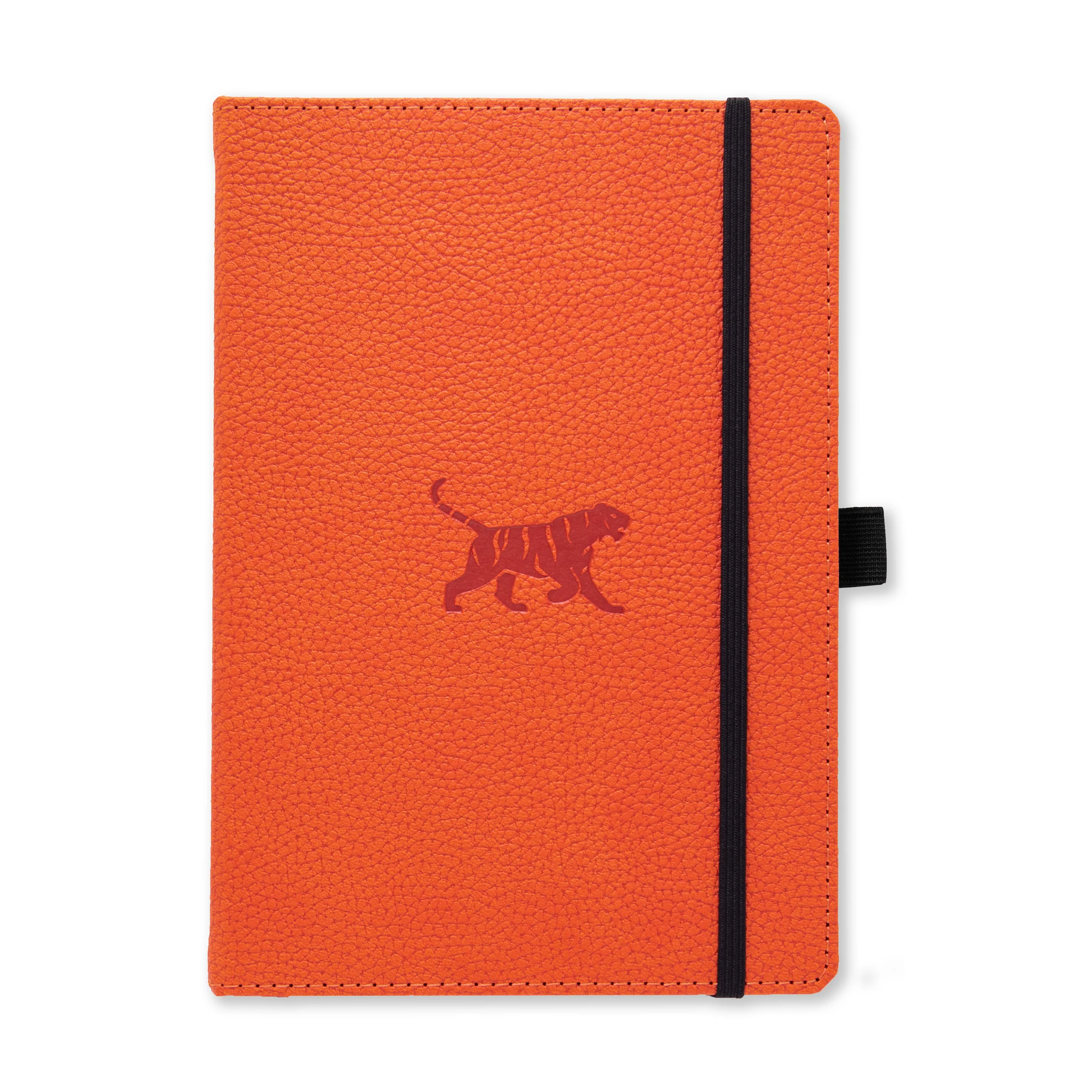 Dingbats Orange Tiger A5 Notebook - Image 5