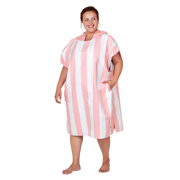 Dock & Bay Adult Poncho - Malibu Pink - Image 8