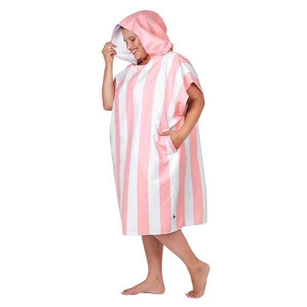 Dock & Bay Adult Poncho - Malibu Pink - Image 9