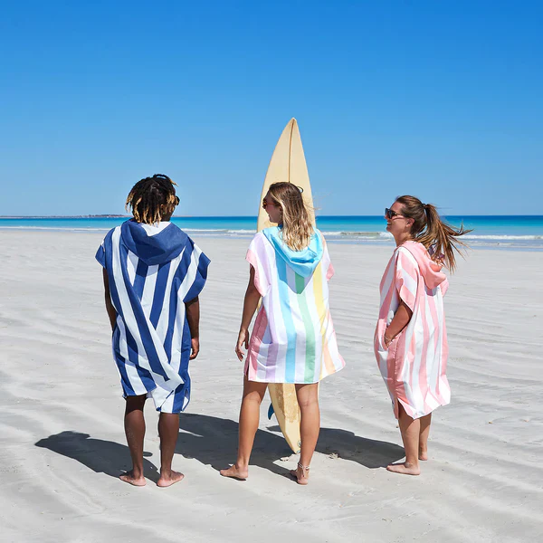 Dock & Bay Adult Poncho - Whitsunday Blue - Image 7