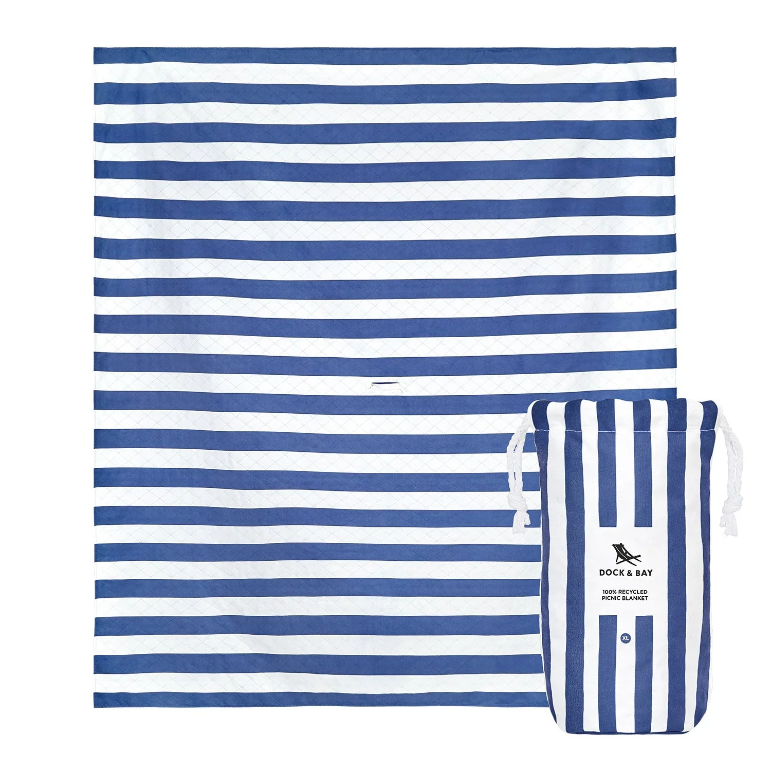 Dock & Bay Picnic Blanket - Whitsunday Blue - Image 13