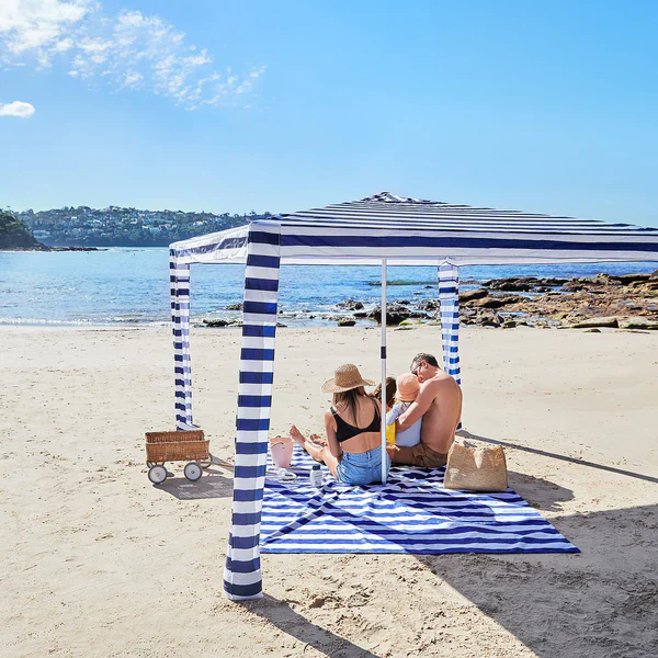 Dock & Bay Picnic Blanket - Whitsunday Blue - Image 6