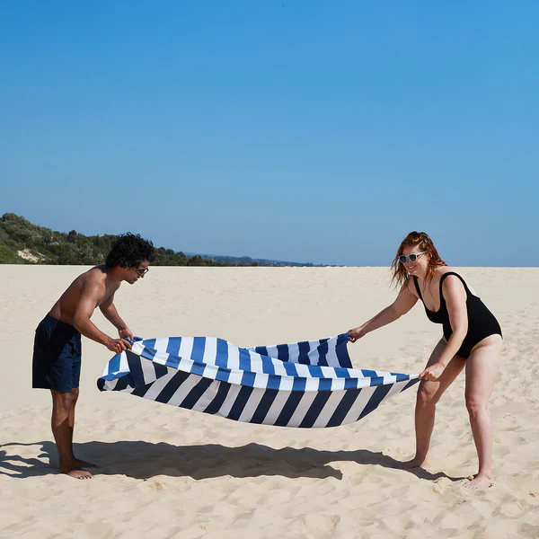 Dock & Bay Quick Dry Beach Towel - Whitsunday Blue - Image 9