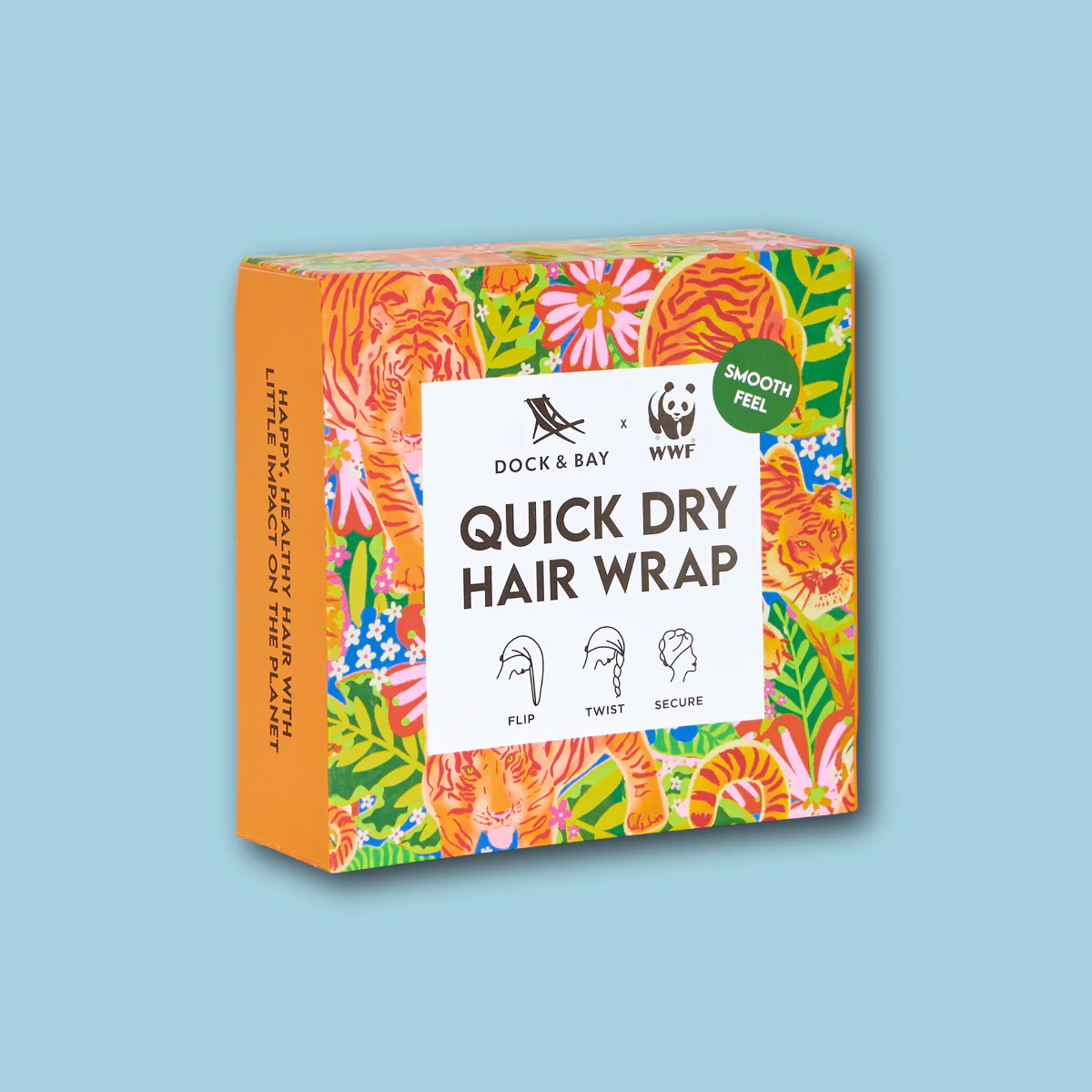 Exclusive WWF x Dock & Bay Hair Wrap - Jungle Roar - Image 5