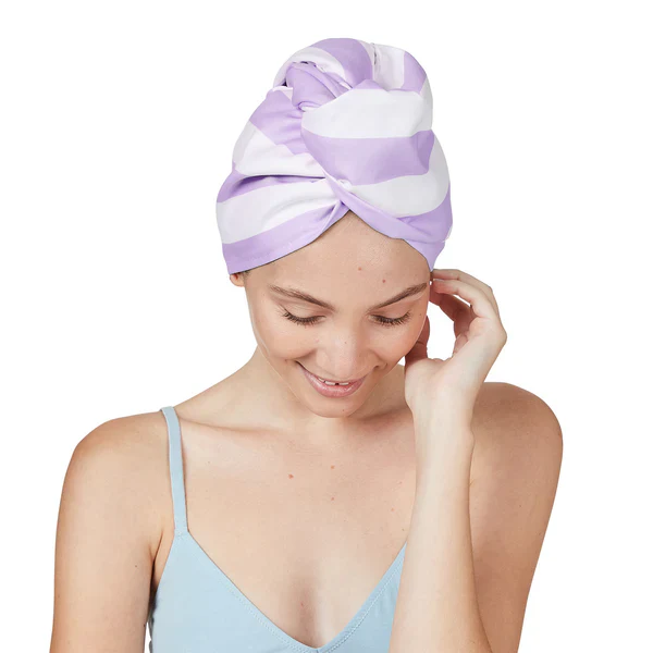 Dock & Bay Hair Wrap - Lombok Lilac - Image 6