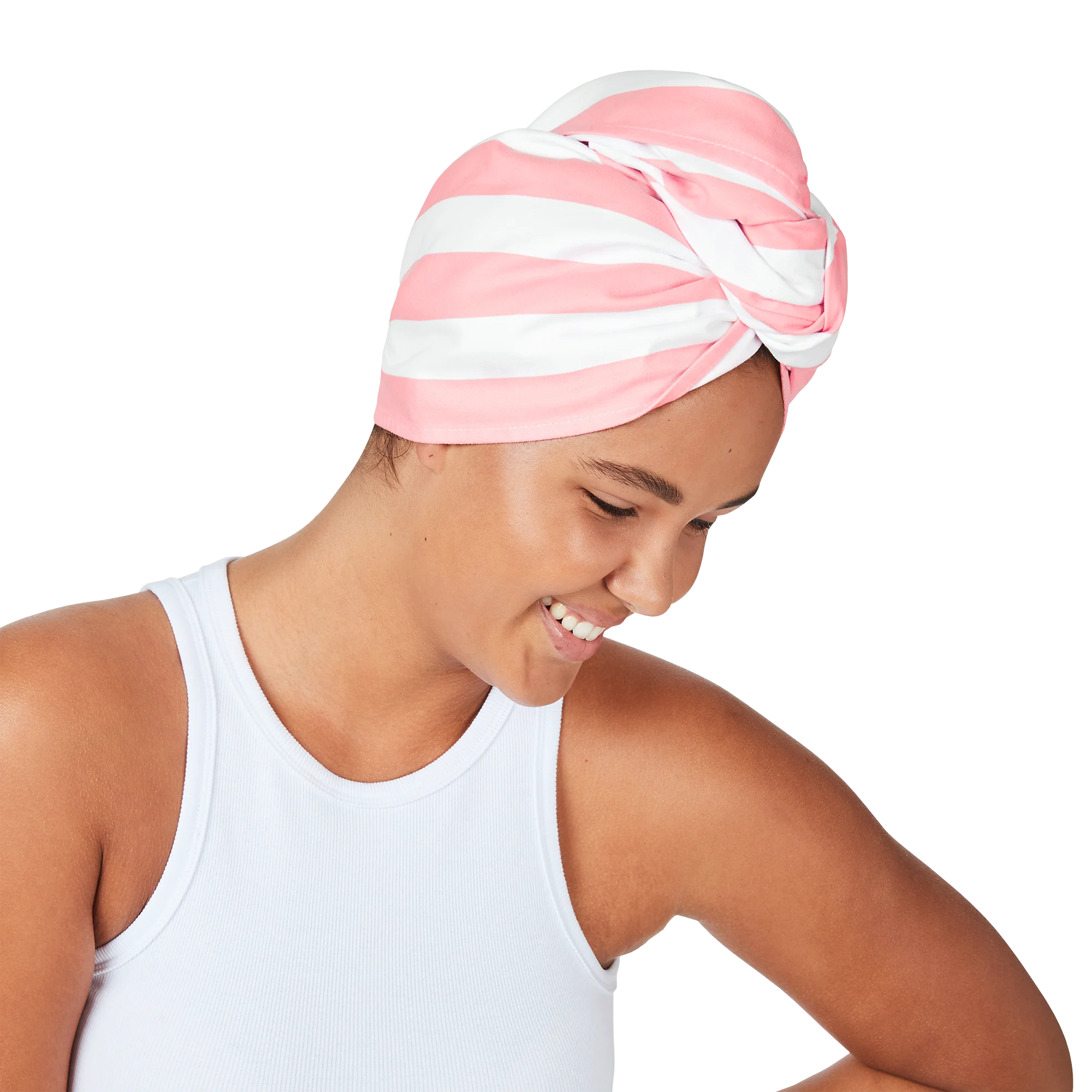 Dock & Bay Hair Wrap - Malibu Pink - Image 8