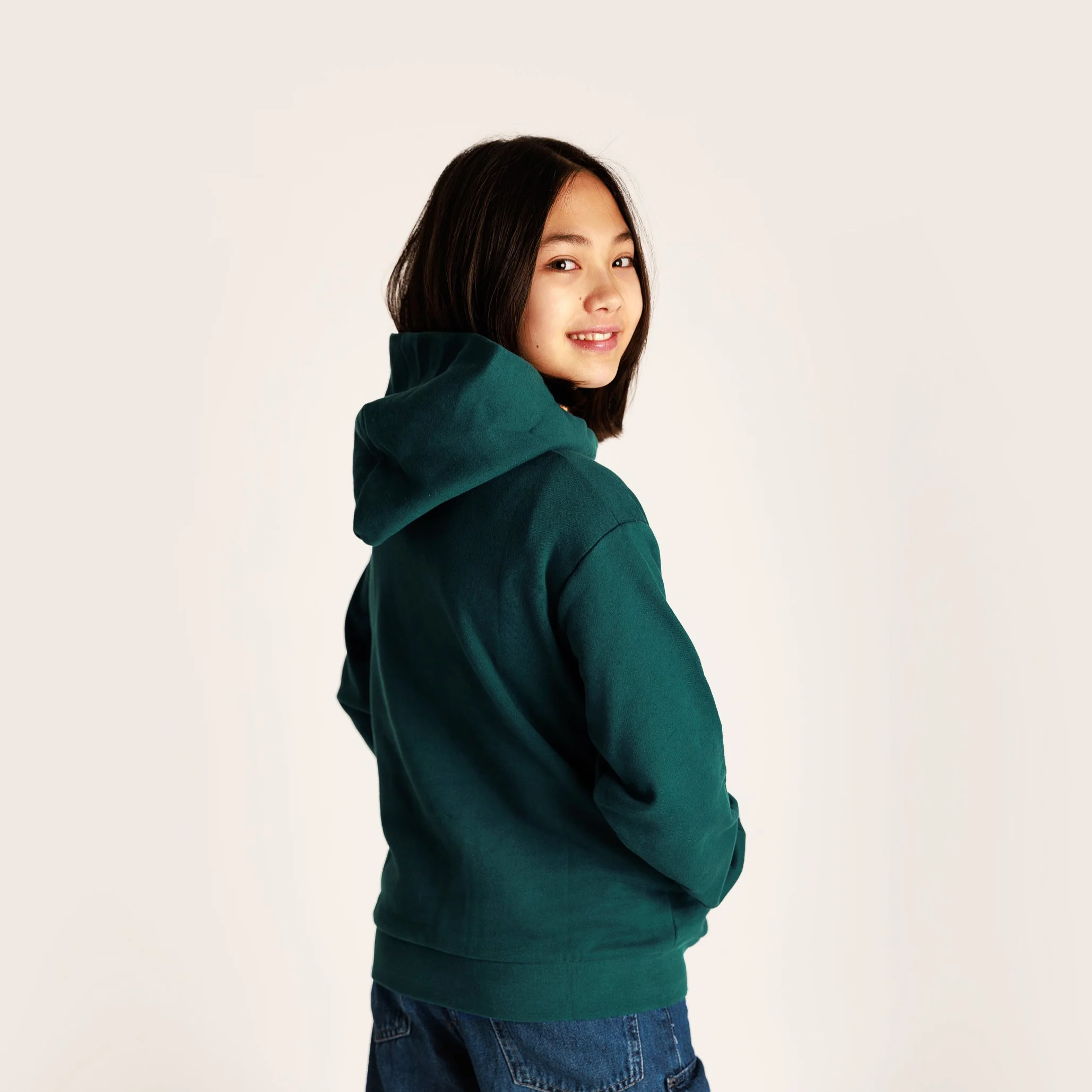 PANGAIA Kids Hoodie - Foliage Green - Image 3
