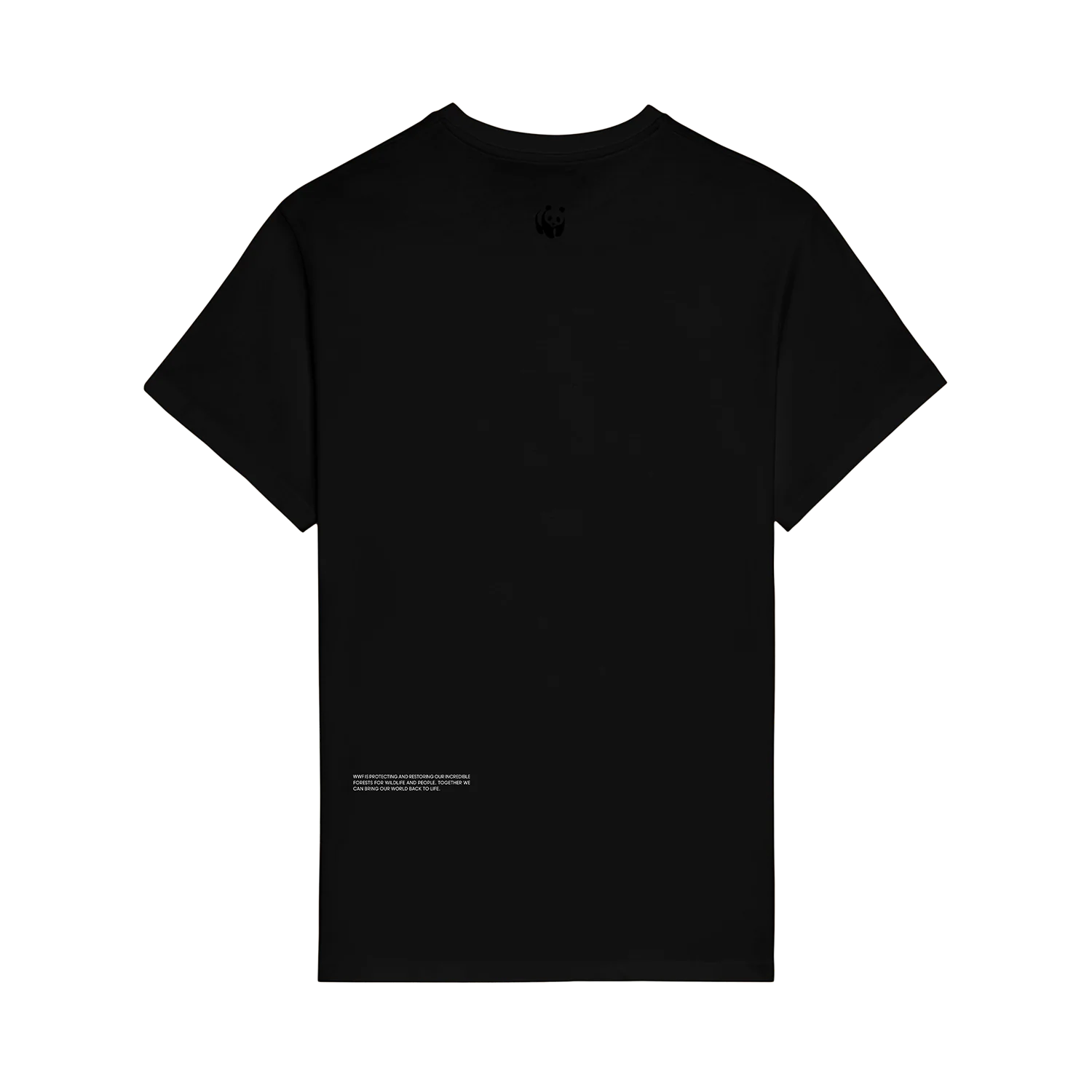 PANGAIA Unisex T-shirt - Black - Image 6
