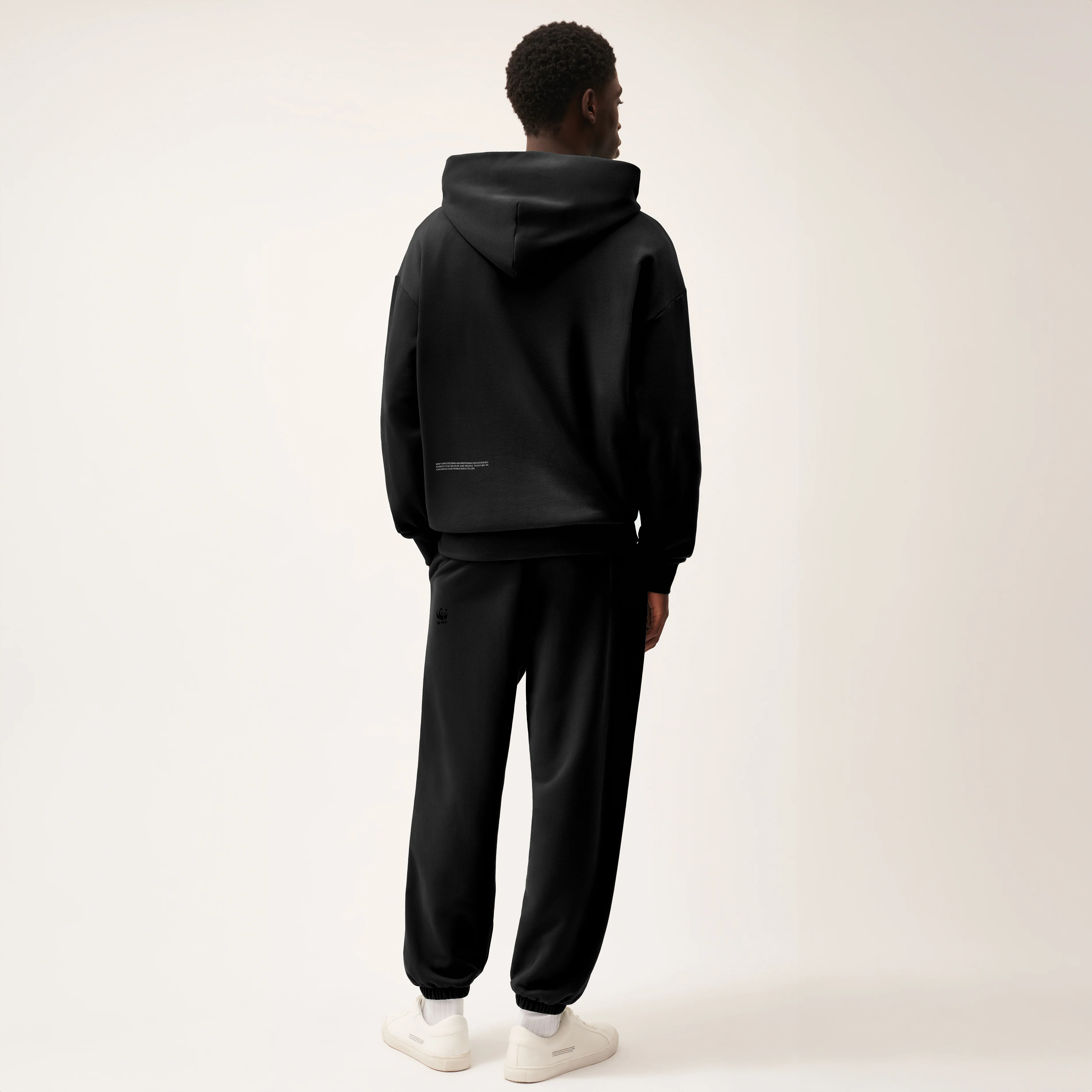 PANGAIA Unisex Track Pants - Black - Image 4
