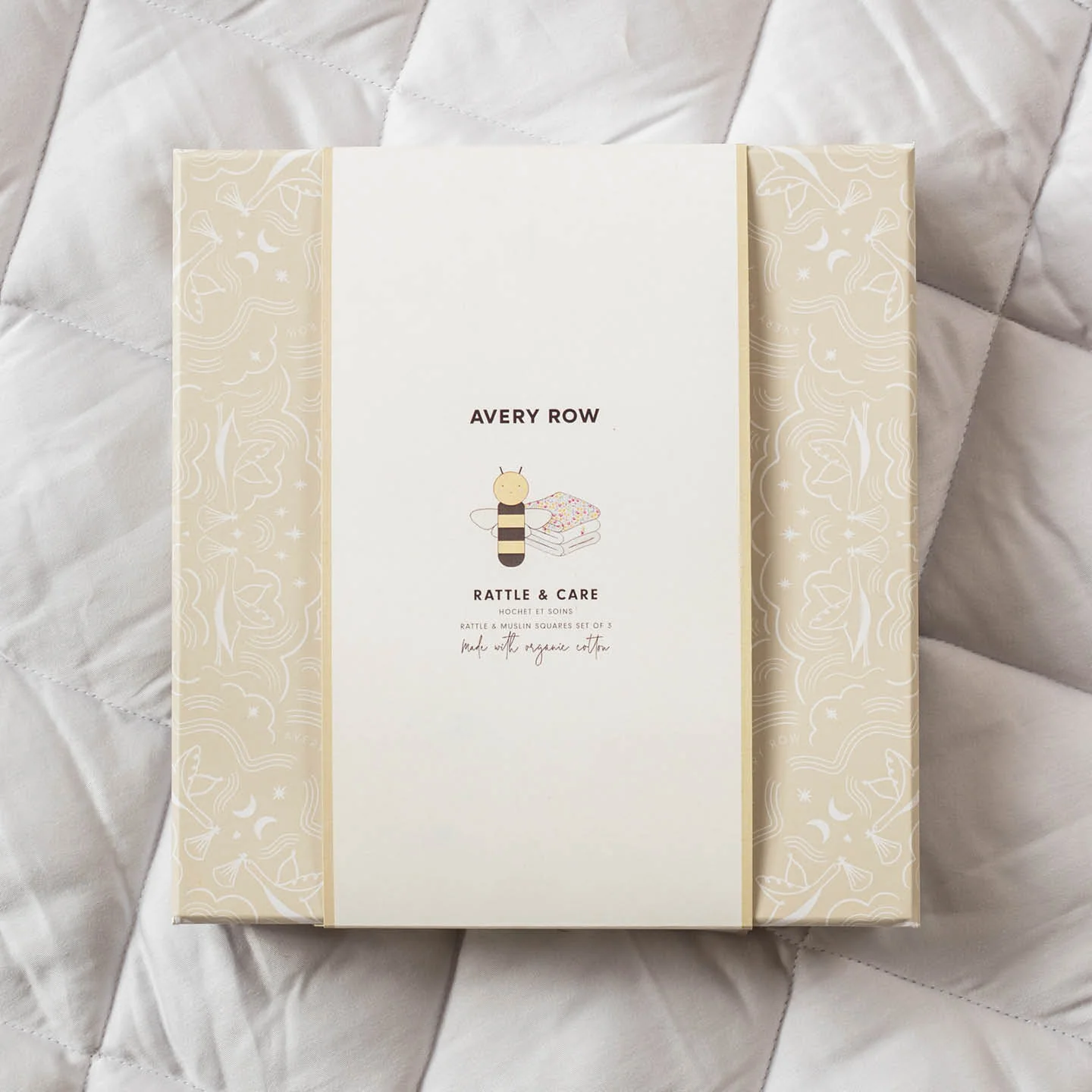 Rattle & Care New Baby Gift Set - Wildflower Garden - Image 2