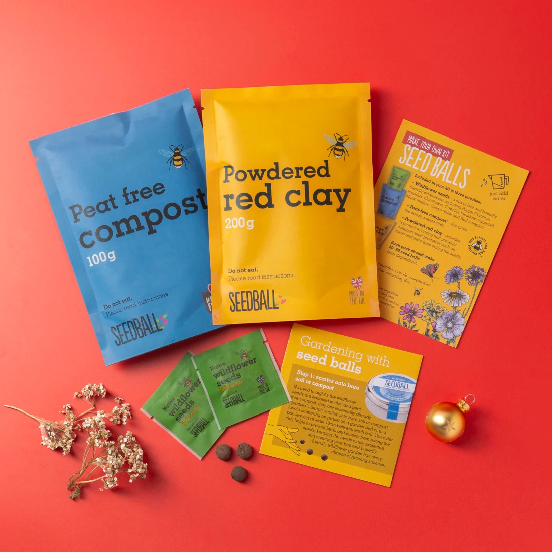 Seedball Make Your Own Kit - Garden Meadow - Image 5