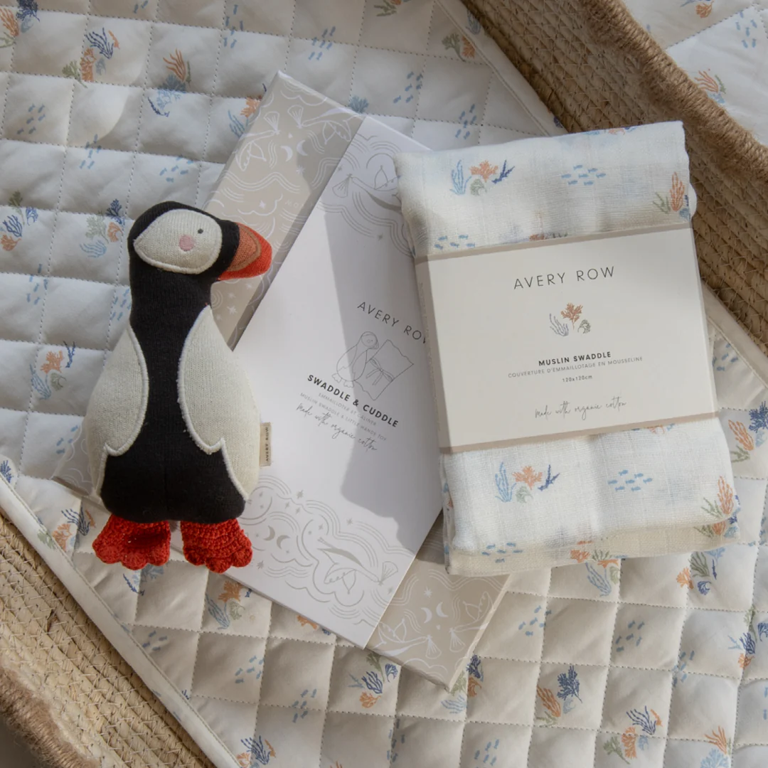 Swaddle & Cuddle Gift Set - Coastline - Image 3