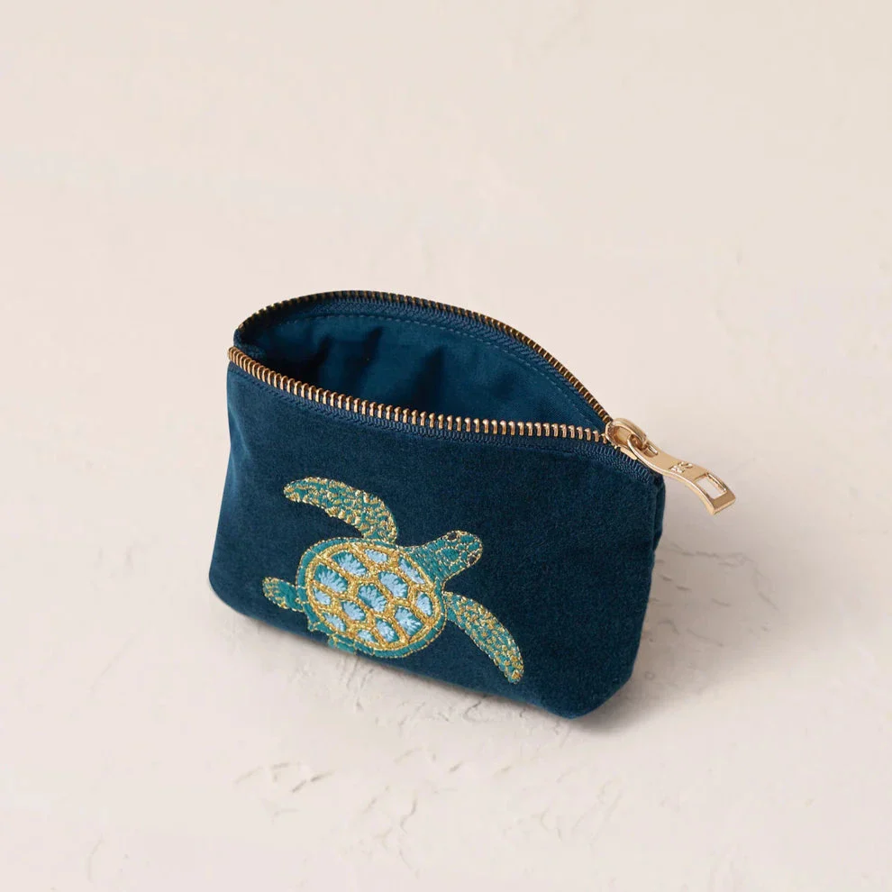 Turtle Coin Purse - Marine Navy - Image 3
