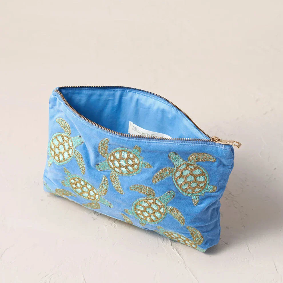 Turtle Everyday Pouch - Caribbean Blue - Image 6