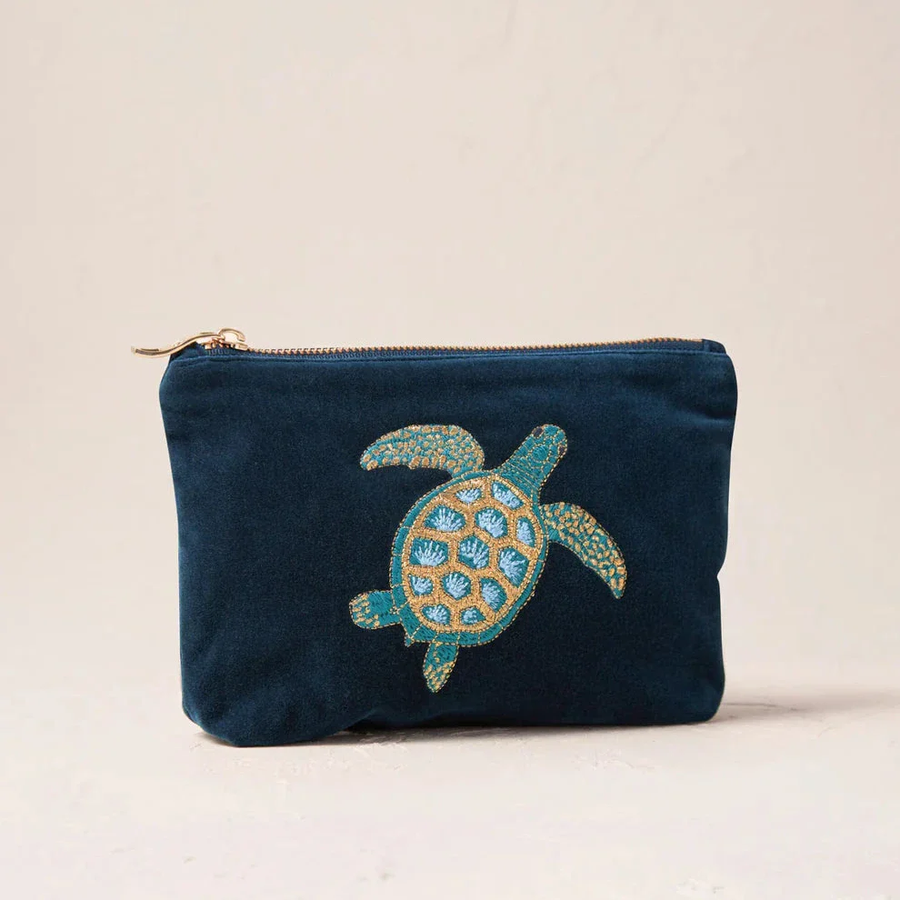 Turtle Mini Pouch - Marine Navy - Image 2