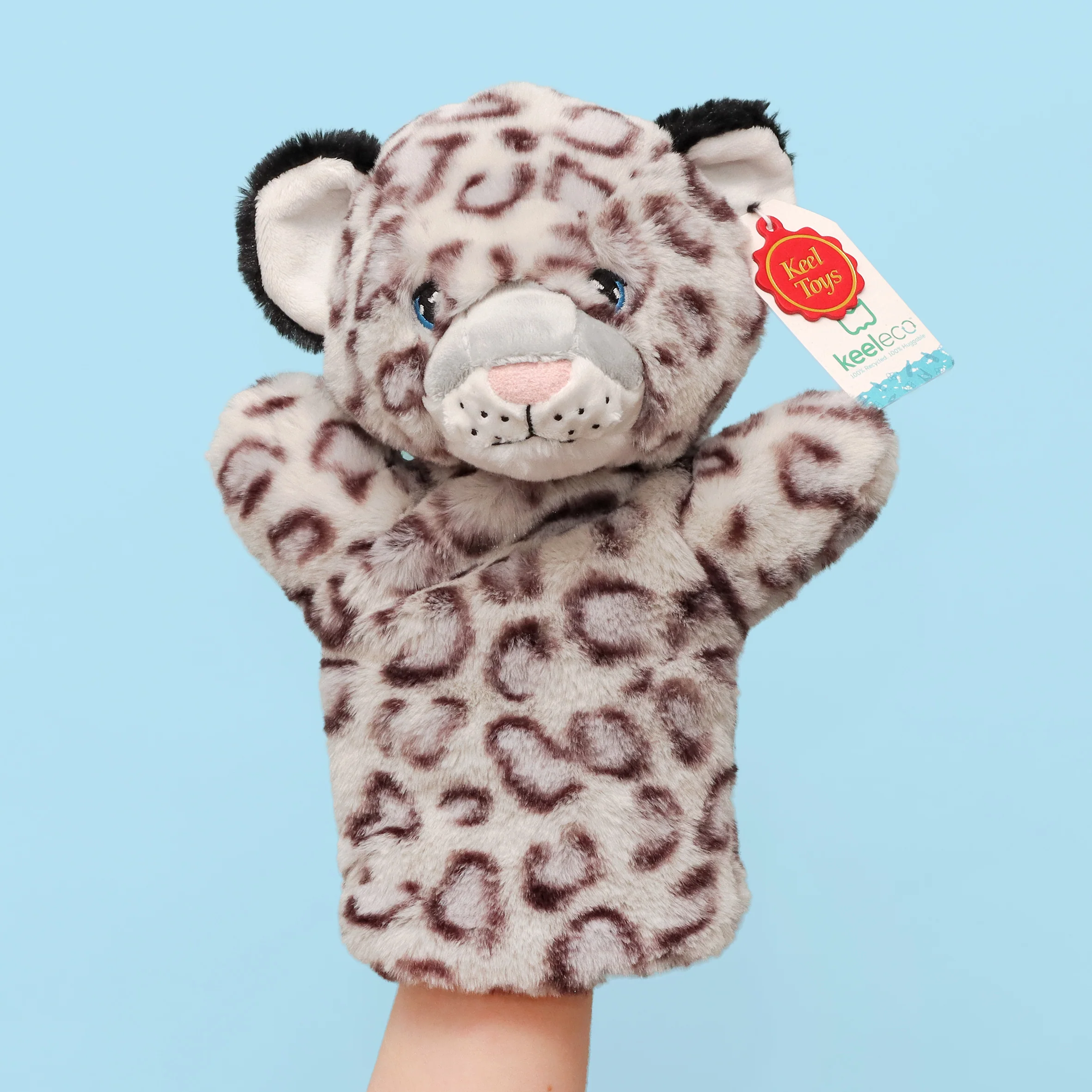 Wild Hand Puppet - Snow Leopard
