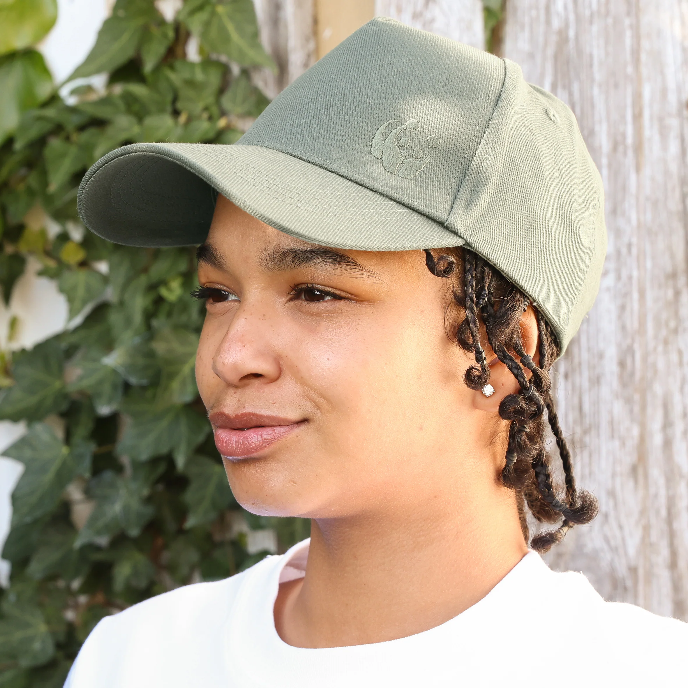 WWF 5 Panel Cap - Khaki - Image 5