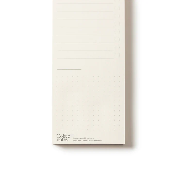 WWF x Coffeenotes List Pad - Navy Wool - Image 2