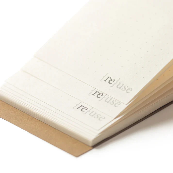 WWF x Coffeenotes List Pad - Navy Wool - Image 3